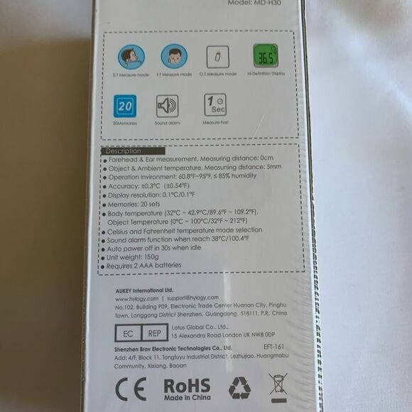 Thermometer Digital Infared - Picture 7 of 8